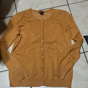Apt. 9 Golden Button-Up Cardigan